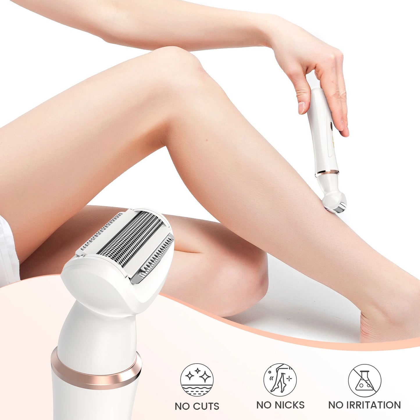 Portable 4 in 1 Electric Razors for Women