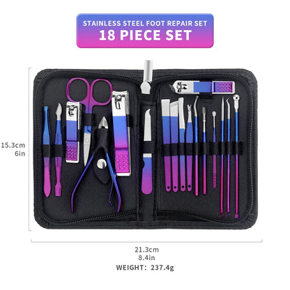 Nail Clippers Manicure and Pedicure Tool Set
