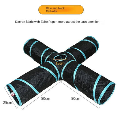 Cat Tunnel Foldable Pet Supplies