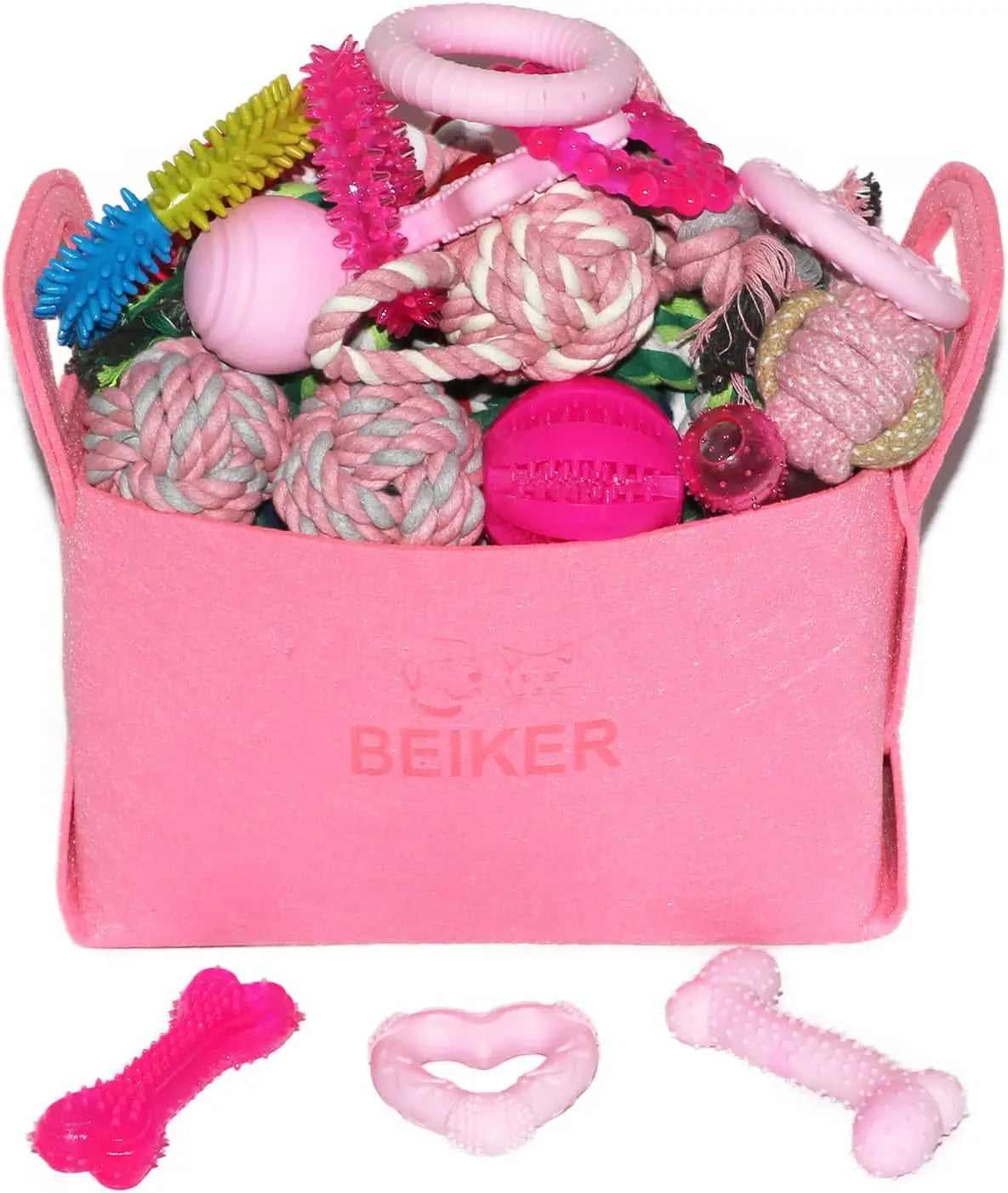 Christmas Dog Toys Bulk 15 Pack