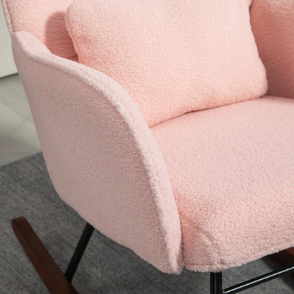 Rocking Chair with Headrest