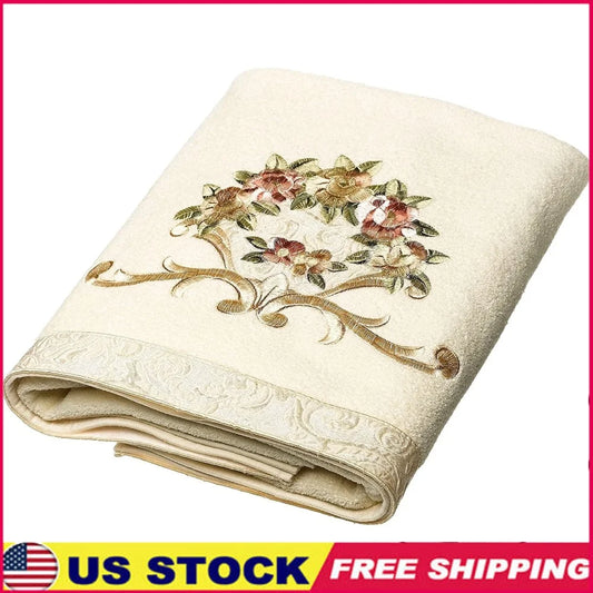 100 Cotton Plush Bath Towel