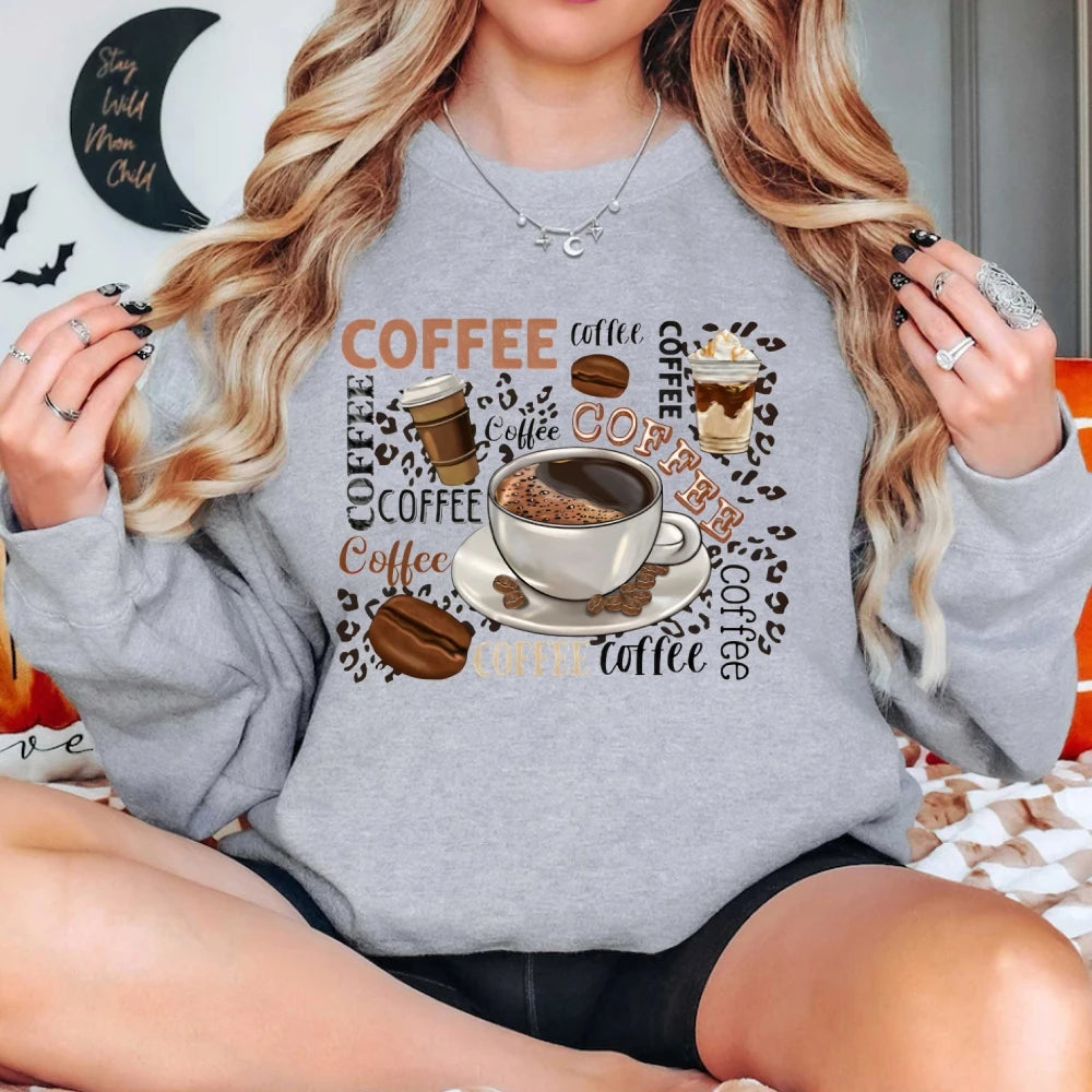 Coffee Graphic Sweatshirt