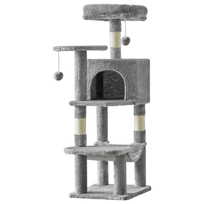 44in Tall Multi-Cat Climbing Cat Tree Tower
