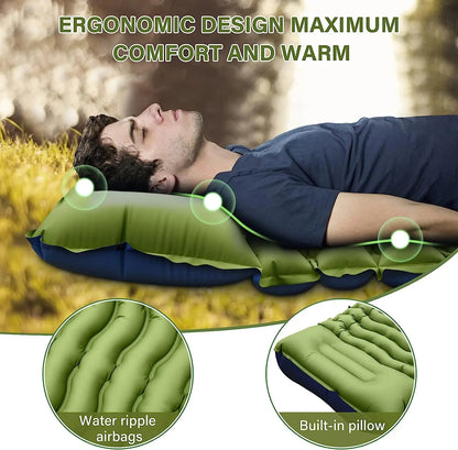 Outdoor Camping Super Thick  Inflatable Sleeping Mat